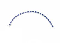 Bracciale Crivelli Donna in Oro bianco Zaffiro 9.96 Ct MD.057-247-2 - MD.057-247-2